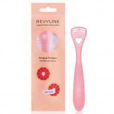 Скребок для языка Revyline Soft, розовый