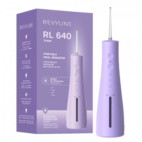 Портативный ирригатор Revyline RL 640, Lilac