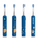 Электрическая звуковая зубная щетка Revyline RL 095 Kids, Blue
